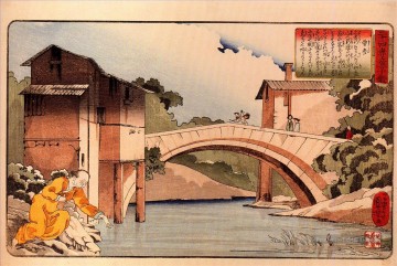 Sosan de retour à sa mère Utagawa Kuniyoshi ukiyo e Peinture à l'huile